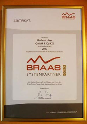Braas Systempartner 2017